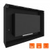 Биокамин SteelHeat WALL GRAND 900 LITE черный