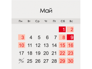 График работы интернет-магазина BiokaminShop.ru в мае